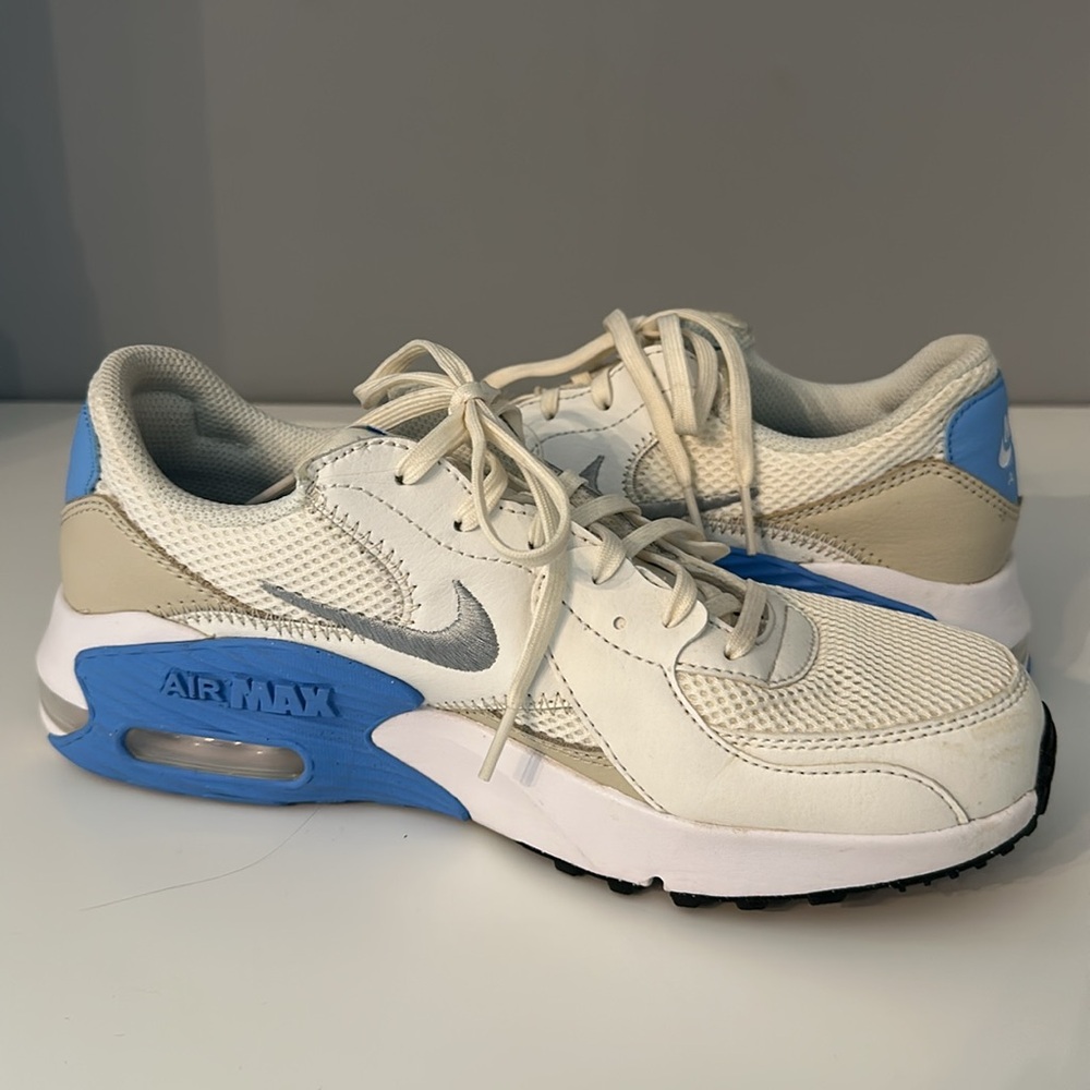 Nike Air Max Excee Summit White University Blue Women's Size 8 1/2